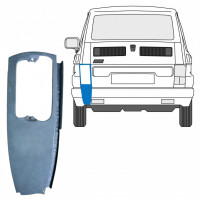 Reparaturni lim stražnjeg kuta za Fiat 126p 1972-2000 / Lijevo 7578