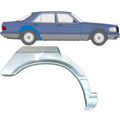 Reparaturni lim stražnjeg blatobrana za Mercedes S-class 1979-1991 / Desno 6737