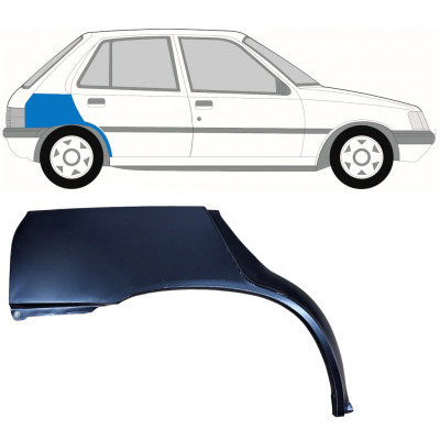 Reparaturni lim stražnjeg blatobrana za Peugeot 205 1983-1998 / Desno 10969