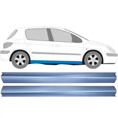 Donji lim praga za Peugeot 307 2001-2008 / Lijevo+Desno / Set 10244