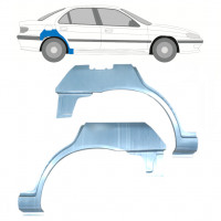 Reparaturni lim stražnjeg blatobrana za Peugeot 406 1995-2005 / Lijevo+Desno / Set 9338