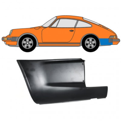 Reparaturni lim stražnjeg blatobrana za Porsche 911 1974-1989 / Lijevo 12719