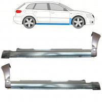Lim praga + prednjeg blatobrana za Audi A3 8P 2003-2012 11149
