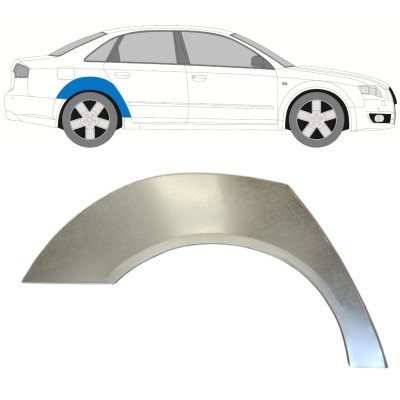 Reparaturni lim stražnjeg blatobrana za Audi A4 B7 2004-2007 / Desno 14743