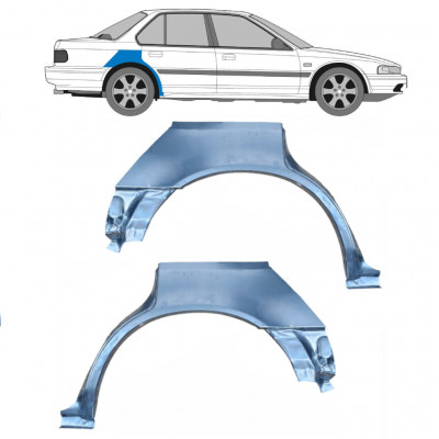 Reparaturni lim stražnjeg blatobrana za Honda Accord 1989-1993 / Lijevo+Desno / Set 9584