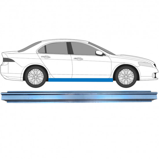 Lim praga za Honda Accord 2002-2008 / Lijeva = Desna (simetrična) 6625