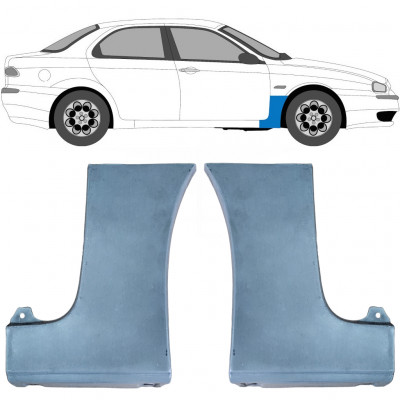 Reparaturni lim prednjeg blatobrana za Alfa Romeo 156 1997-2005 / Lijevo+Desno / Set 9592