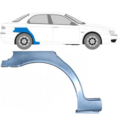 Reparaturni lim stražnjeg blatobrana za Alfa Romeo 156 1997-2005  / Desno / SEDAN 5400