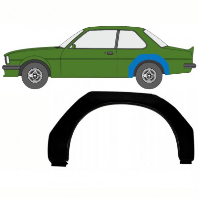 Reparaturni lim stražnjeg blatobrana za Opel Ascona B 1975-1981 / Lijevo 8789