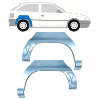 Reparaturni lim stražnjeg blatobrana za Opel Astra 1991-2002 / Lijevo+Desno / Set 9680