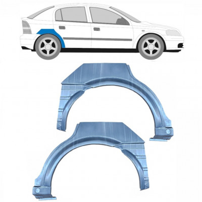 Reparaturni lim stražnjeg blatobrana za Opel Astra 1998-2009 / Lijevo+Desno / Set 9167