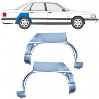 Reparaturni lim stražnjeg blatobrana za Audi 100 C3 1982-1991 / Lijevo+Desno / Set 9993