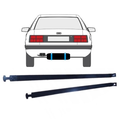 Obujmice spremnika goriva za Audi 100 C3 1982-1990 14955