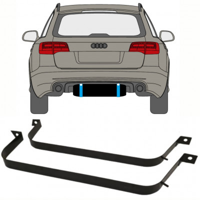 Obujmice spremnika goriva za Audi A6 C6 2004-2010 9393