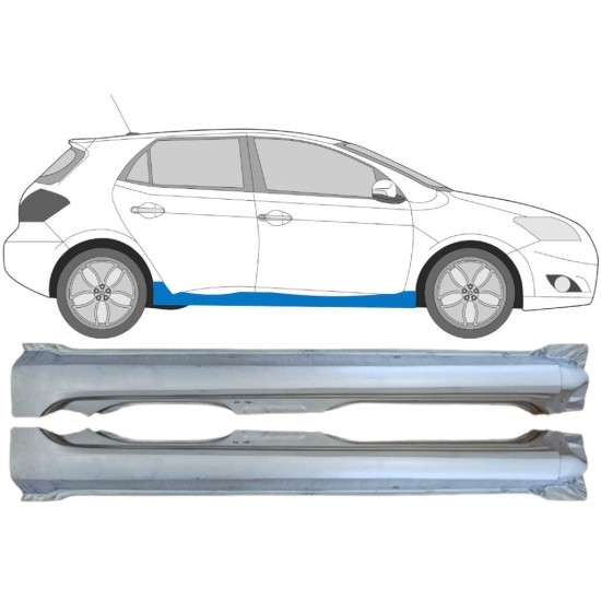 Prag za Toyota Auris 2007-2012 / Lijevo+Desno / Set 15091