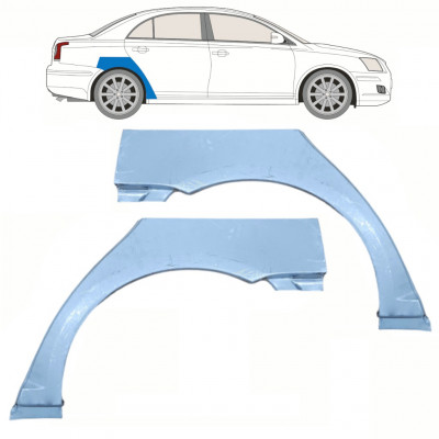 Reparaturni lim stražnjeg blatobrana za Toyota Avensis 2003-2008 / Lijevo+Desno / Set 10062