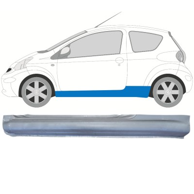 Prag za Toyota Aygo 2005-2012 / Lijevo 14559
