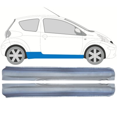 Prag za Toyota Aygo 2005-2012 / Lijevo+Desno / Set 14560