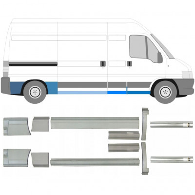 Set reparaturnih dijelova za Fiat Ducato Boxer Relay 1994-  / LWB /  10636