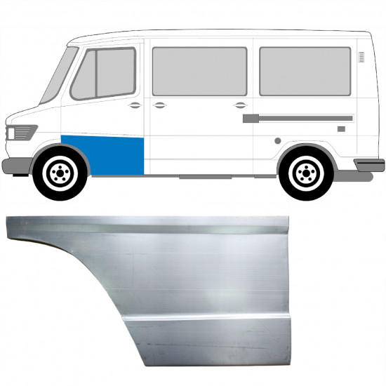 Visoki reparaturni lim prednjih vrata za Mercedes T1 1977-1996 / Lijevo 5225