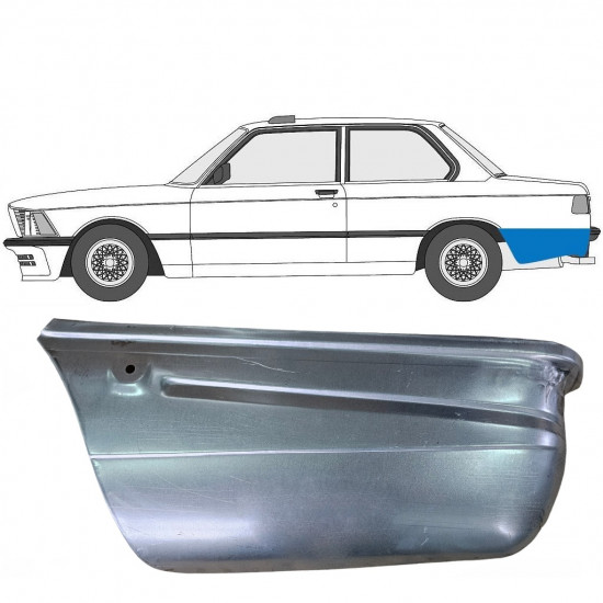 Reparaturni lim stražnjeg blatobrana za BMW 3 E21 1975-1984 / Lijevo 6415