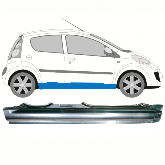 Lim praga za Peugeot 107 Citroen C1 2005- / Desno 8650