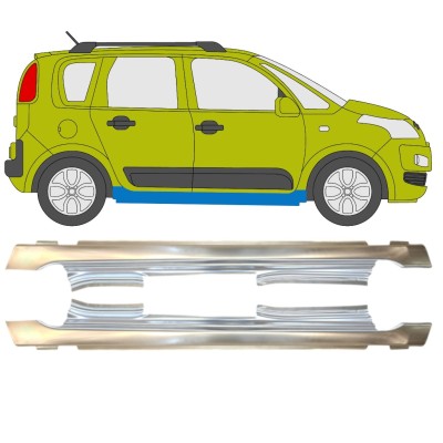 Prag za Citroen C3 Picasso 2008- / Lijevo+Desno / Set 14634