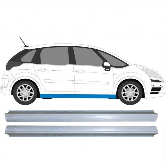 Lim praga za Citroen C4 Picasso 2006-2013 / Lijevo+Desno / Set 6447