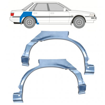 Reparaturni lim stražnjeg blatobrana za Toyota Camry 1986-1991 / Lijevo+Desno / Set 10996