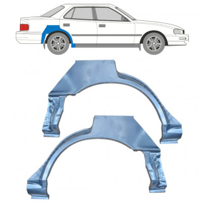 Reparaturni lim stražnjeg blatobrana za Toyota Camry 1991-1996 / Lijevo+Desno / Set 10999