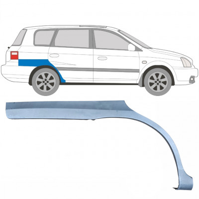 Reparaturni lim stražnjeg blatobrana za Kia Carens 1999-2006 / Desno 5865