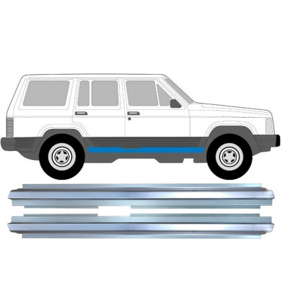 Lim praga za Jeep Cherokee XJ 1984-2001 / Lijevo+Desno / Set 9240