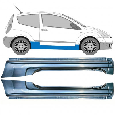 Lim praga za Citroen C2 2003-2009 / Lijevo+Desno / Set 10338