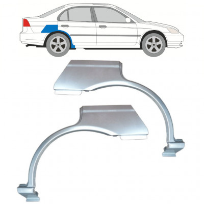 Reparaturni lim stražnjeg blatobrana za Honda Civic 2001-2003 /  11527