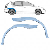 Reparaturni lim stražnjeg blatobrana za Honda Civic 2001-2005 / Lijevo+Desno / Set 9224