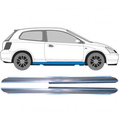 Lim praga za Honda Civic 2001-2005 / Lijevo+Desno / Set 10623