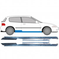 Lim praga za Honda Civic 1991-1995 / Lijevo+Desno / Set 9168