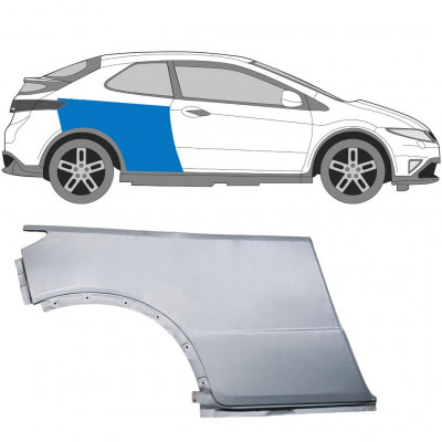 Reparaturni lim stražnjeg blatobrana za Honda Civic 2005-2011 / Desno 6636