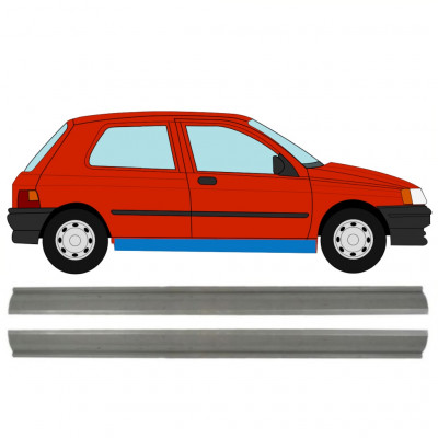 Lim praga za Renault Clio 1990-1998 / Lijevo+Desno / Set 9850