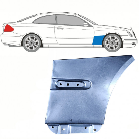 Reparaturni lim prednjeg blatobrana za Mercedes CLK 2002-2009 / Desno 8378