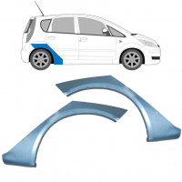 Reparaturni lim stražnjeg blatobrana za Mitsubishi Colt 2004-2012 / Lijevo+Desno / Set 9255