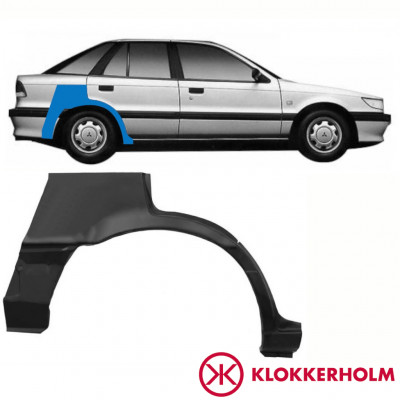 Reparaturni lim stražnjeg blatobrana za Mitsubishi Colt / Lancer 1988-1992 / Desno 10795