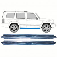 Lim praga za Jeep Commander 2005-2010 / Lijeva = Desna (simetrična) / Set 10061