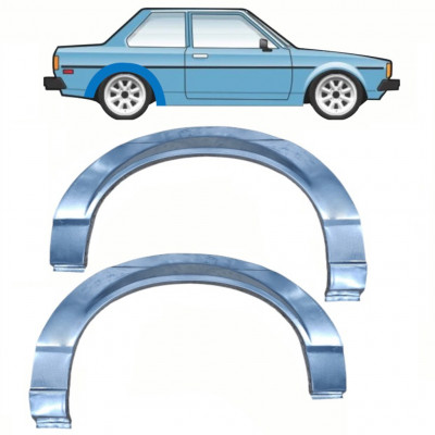 Reparaturni lim stražnjeg blatobrana za Toyota Corolla 1979-1987 / Lijevo+Desno / Set 10807