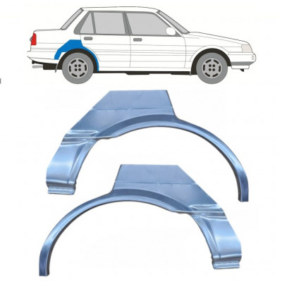 Reparaturni lim stražnjeg blatobrana za Toyota Corolla 1983-1988 / Lijevo+Desno / Set 9884