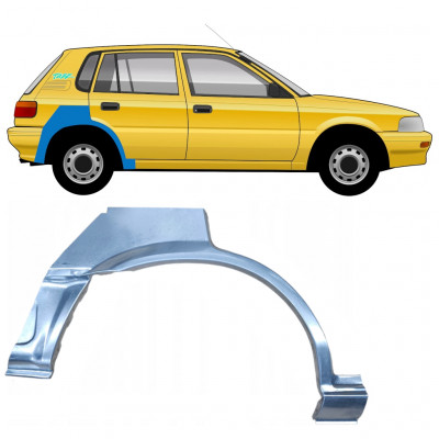 Reparaturni lim stražnjeg blatobrana za Toyota Corolla 1987-1994 / Desno 8643