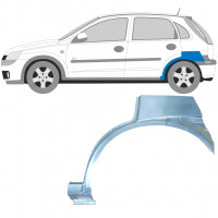 Reparaturni lim stražnjeg blatobrana za Opel Corsa 2000-2010 / Lijevo 6886