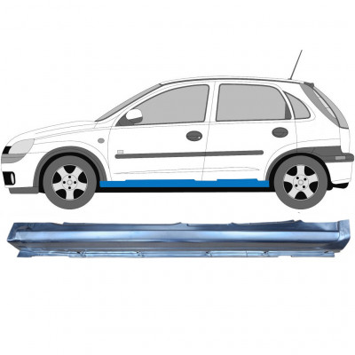 Lim praga za Opel Corsa 2000-2010 / Lijevo 6876