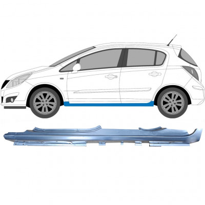 Lim praga za Opel Corsa 2006-2015 / Lijevo 6880