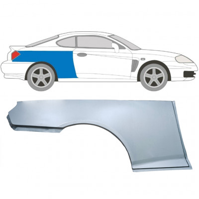 Reparaturni lim stražnjeg blatobrana za Hyundai Gk 2001-2009 / Desno / COUPE 6305